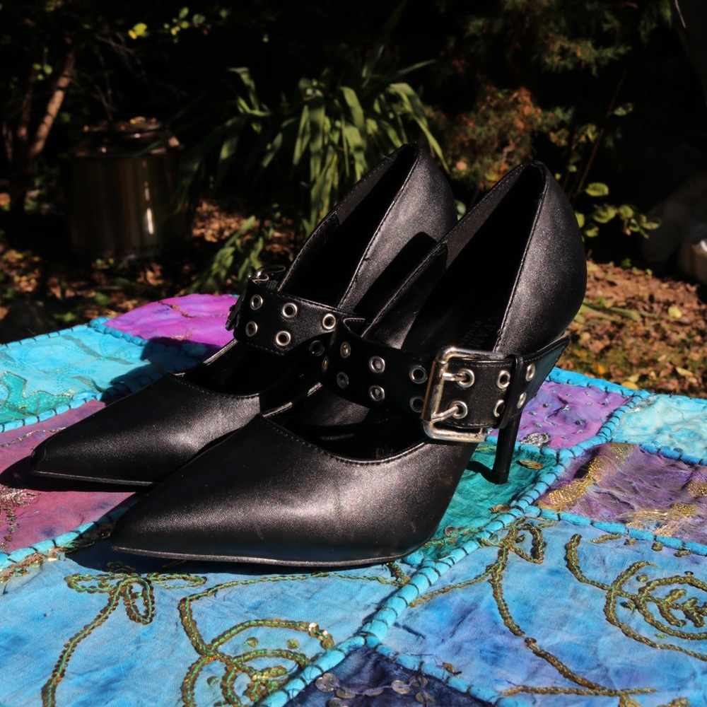 revamped buckle heel